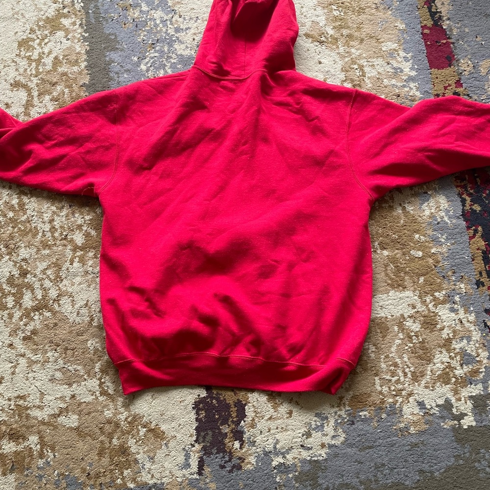 Classic Red Men's Hoodie Sweater